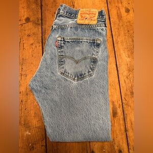 Levi's Men's Light Blue Relaxed Jeans